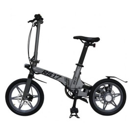 E-Bike Ebike Klapprad Ultraleicht Magnesium Legierung 16 Zoll 250W E Faltbike, 3 Gang, Automatikschaltung, Hinterradmotor, 252,00 Wh AKKU, (Mit Akku-Ladegerät, mit Wrkzeug, Mit Luftpume), Ultra leicht, Super kompakt, 5 Sekunden faltbar, Einmaliges Design